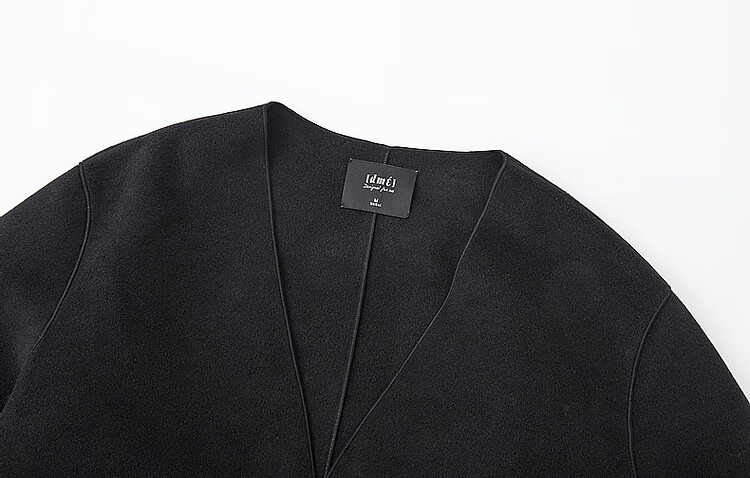 Dme [Moyu Yunjian] Winter New Chinese Style Toggle Button Lanyard Relaxed A-Line Versatile Women's Coat 3