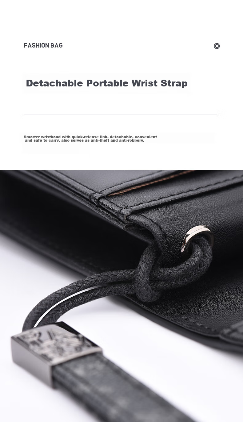 PLAYBOY Wallet, Men's Long Leather Card Holder, Clutch Bag for Men, Portable Handbag, Birthday Gift for Dad 6