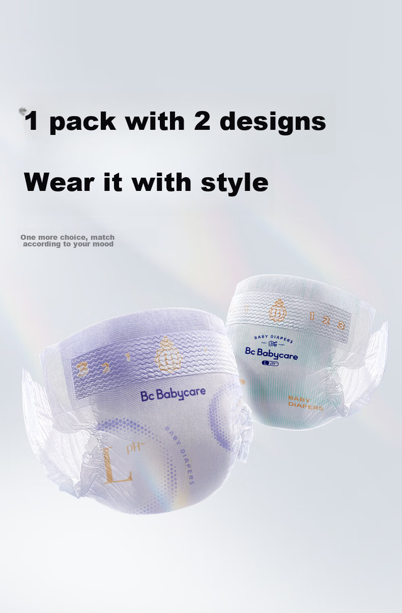 Babycare Royal Pro Ultra-Thin Breathable Diapers, Size L, 3 Trial Pack (9-14kg), Baby Diapers 19