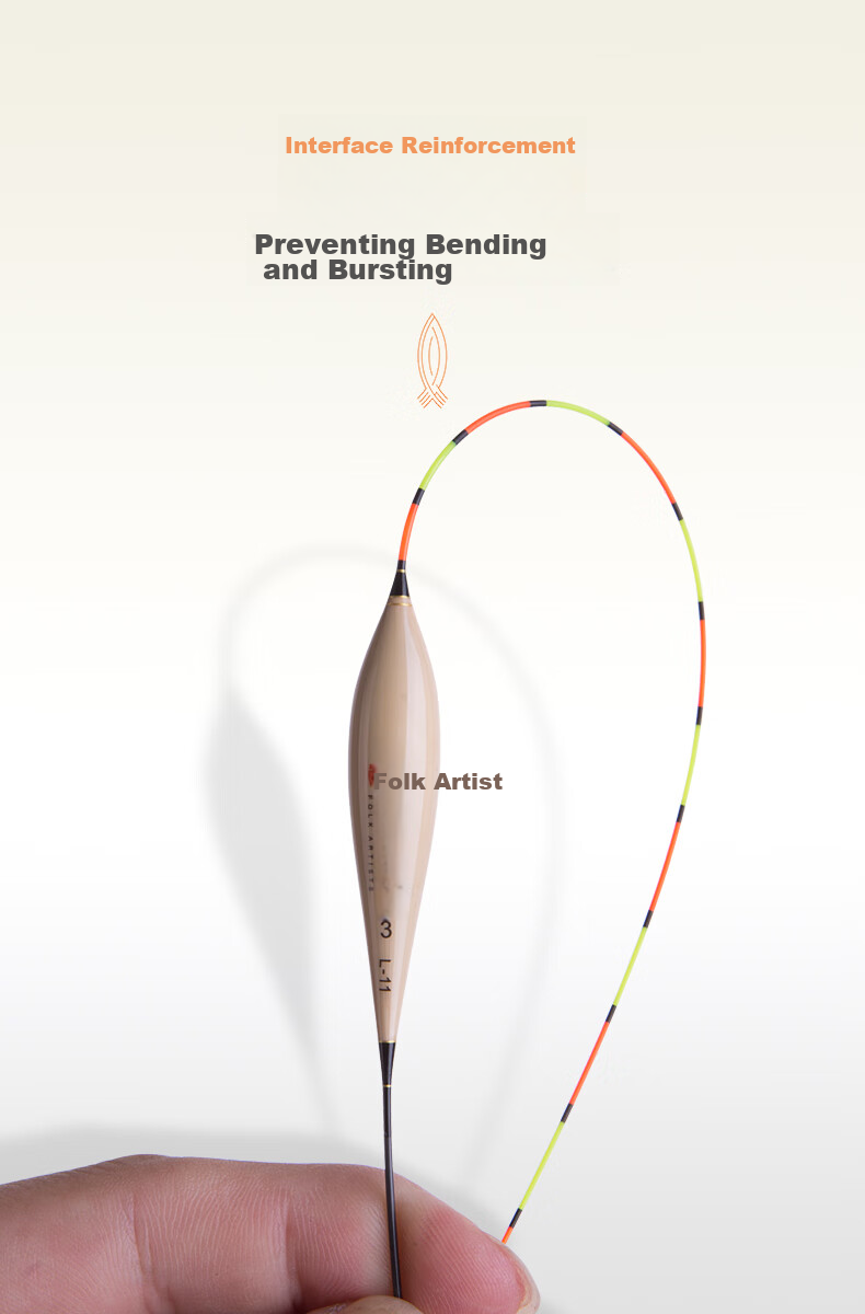 Minjianyiren Huanhou Series Reed Floats, Highly Sensitive, for Black Pit Competition Fishing, Carp And Mixed Fish, Eye-Catching Bait Floats 5
