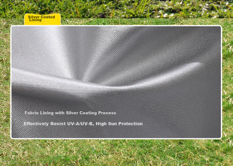 CAMEL Xiaoyao Pro Outdoor Tent, Silver-Coated Sun Protection Camping Tent, Fully Automatic Quick-Open Camping Equipment, 133BANA027-1 5