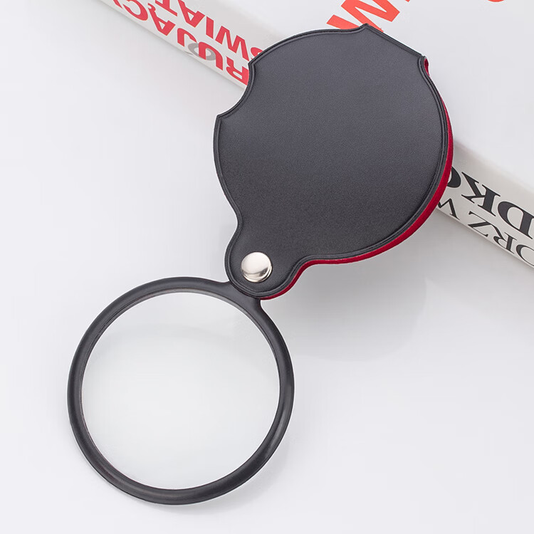 StarMICRO Portable Magnifying Glass for Elderly Reading, Pocket Magnifier, 60MM, Carry-On for Office Use, Reading Newspapers And Instructions 2