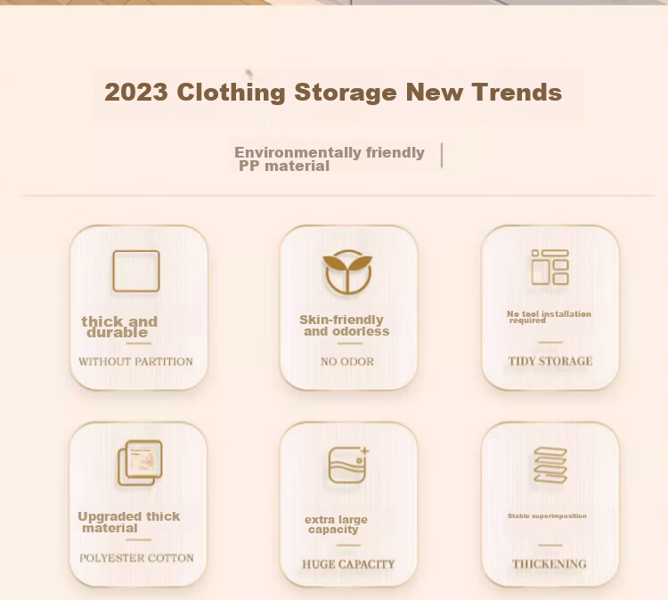 ZUO ZHUAN JIAO Clothes Storage Box, Garment Organizer for Home Use, Closet Box, Storage Solution, Sorting Box, Storage Basket, Set of 2 2