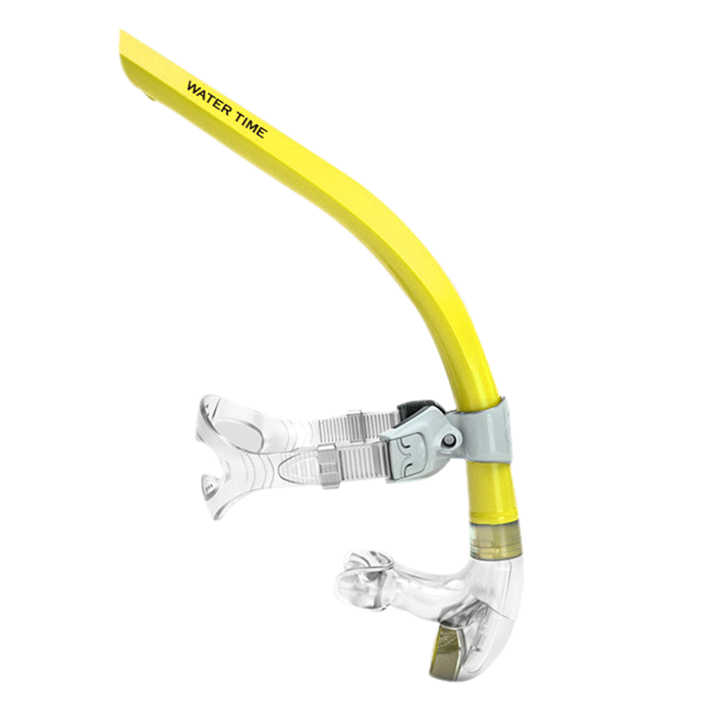 WATERTIME / Shuichuan Swimming Training Breath Tube for Children And Adults, Freestyle Underwater Breathing Device, Fully Wet Yellow