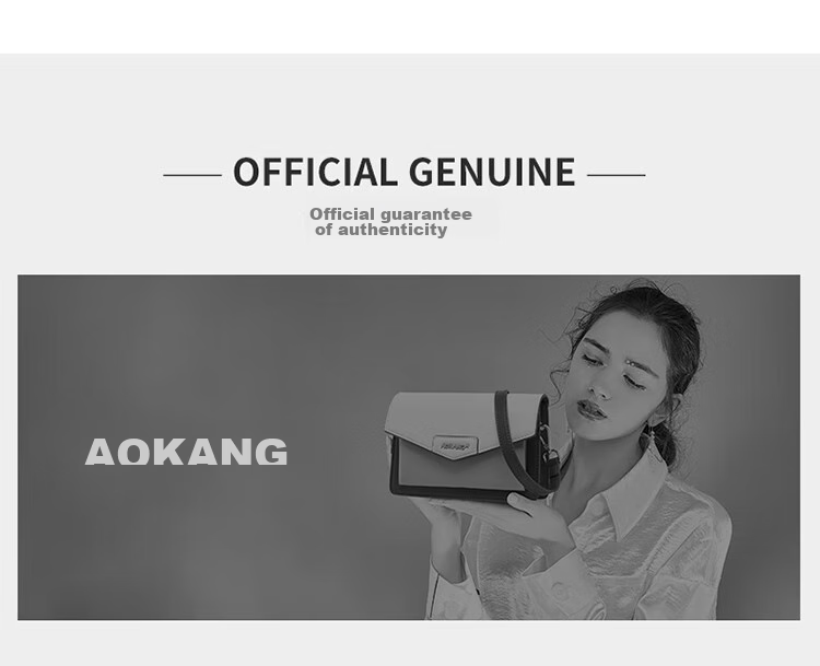 Aokang Women's Handbag, Trendy Cowhide Bucket Bag, Light Luxury Crossbody Shoulder Bag, Birthday Mother's Day Gift for Girlfriend Or Wife 24