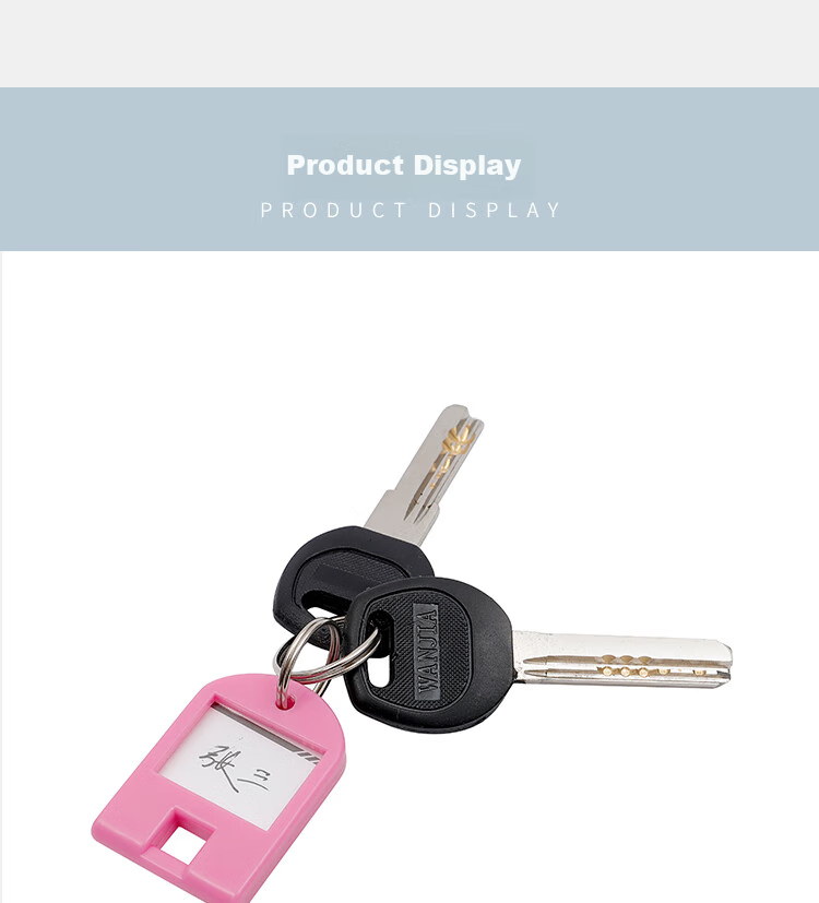 TANGO Key Storage Tray Organizer, Specialized Key Holder for 24 Keys, Color-Coded Classification, Office Storage Key Management, Key Tags, Key Rings 6