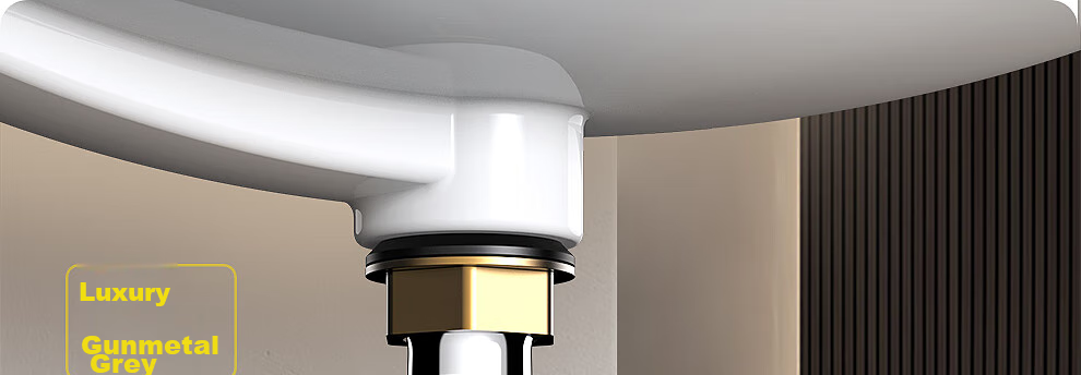 Haili Sink Drain Pipe, Anti-Odor Basin Drain, Flexible Hose Wall Drainage Pipe, ABS Material, 73318Q 1