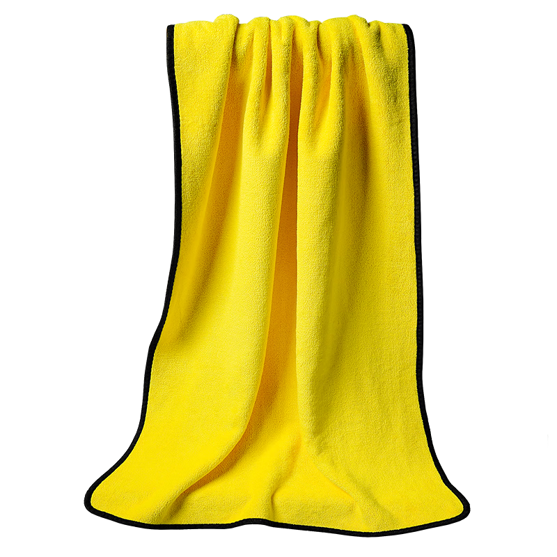BIAZE Car Wash Towel, Car Cleaning Cloth, Large Size Car Towel, Streak-Free, Thickened, Absorbent Towel, 160*60 Cm