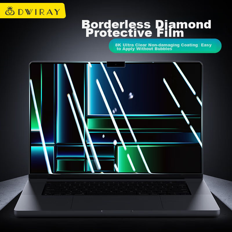 Защитная пленка DiYiGongFang для Apple MacBook Air 13 M4/M3/M2 A2681/A3113, ультра-прозрачная, 13.6-дюймовая