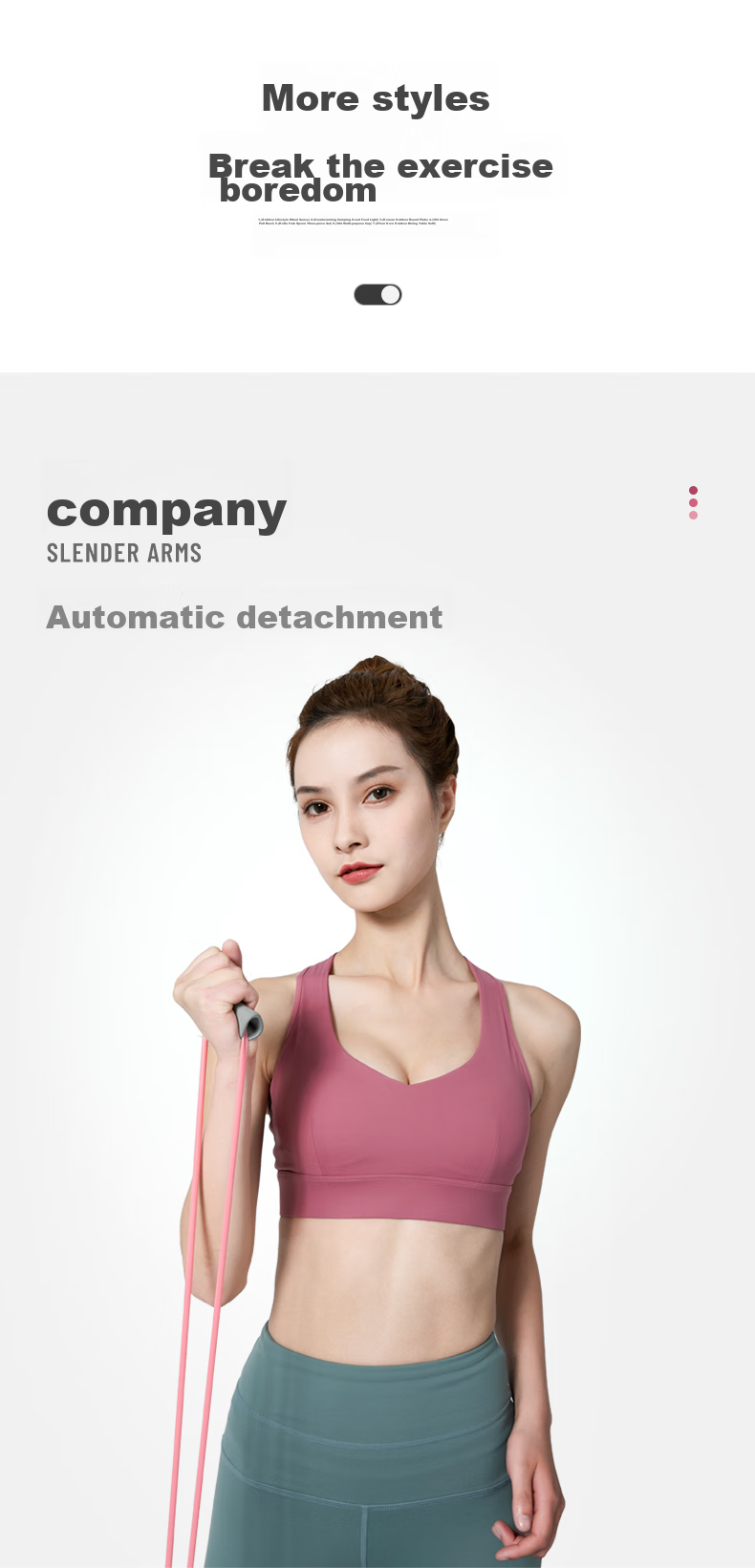 Li-Ning 8-Shaped Resistance Band Pilates Band Stretch Band Figure-Eight Elastic Band Arm Circles Back Opener Shoulder Fitness Equipment for Wome 10