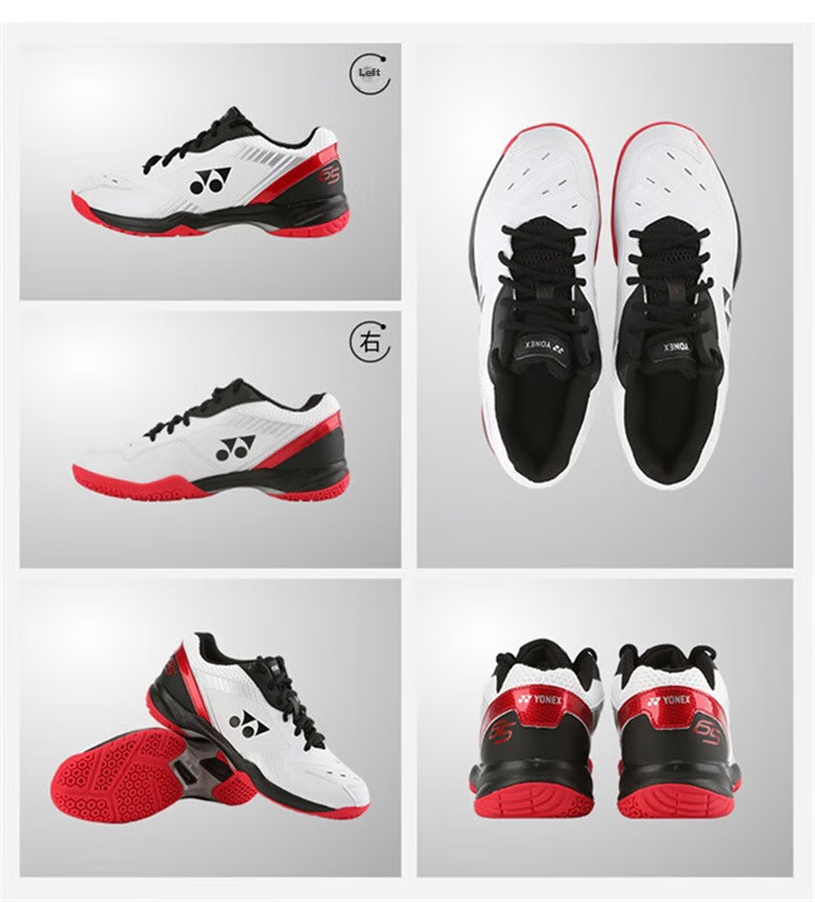 YONEX YONEX Badminton Shoes SHB65X4EX Unisex Shock Absorption Durable Sports Shoes White Size 37 6