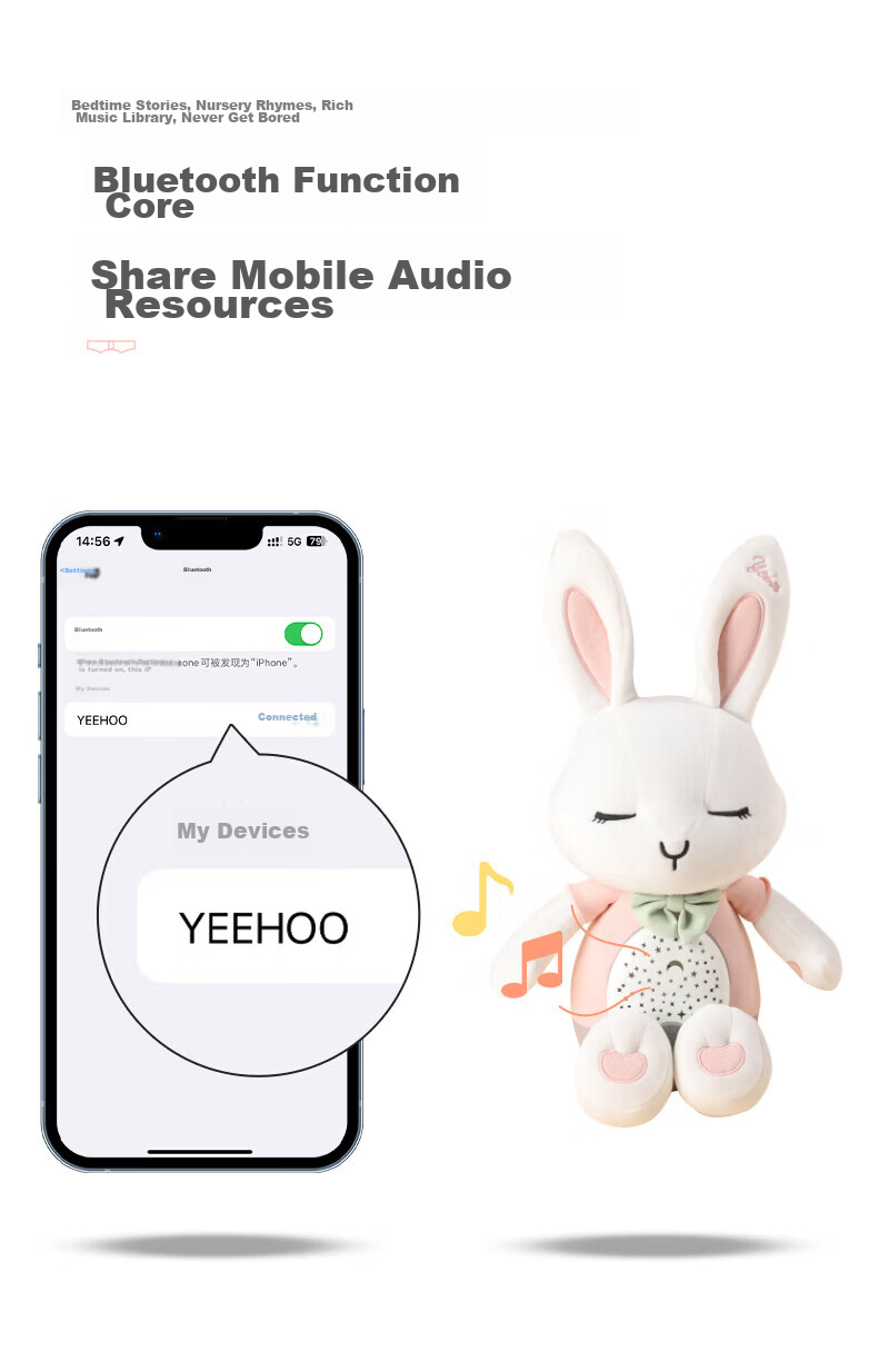 YEEHOO Newborn Welcome Gift, 0-1 Year Old Baby Toys, Comforting Dolls, Rattle, Full Moon Gift Box for Infants, High-End Thousand-Yuan Gift Set 11