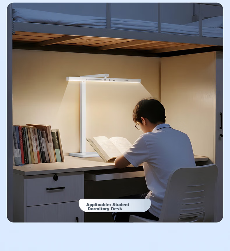 HP Pure Eye Protection Study Reading Desk Lamp for Students and Children, Bedroom Bedside Lamp with Angel Light 22