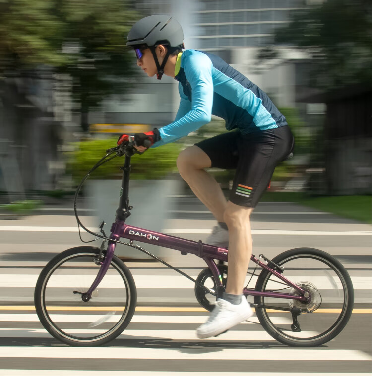 DAHON Folding Bicycle, 20-Inch, 18-Speed, Unisex Road Bike, KAC083, Orange 1