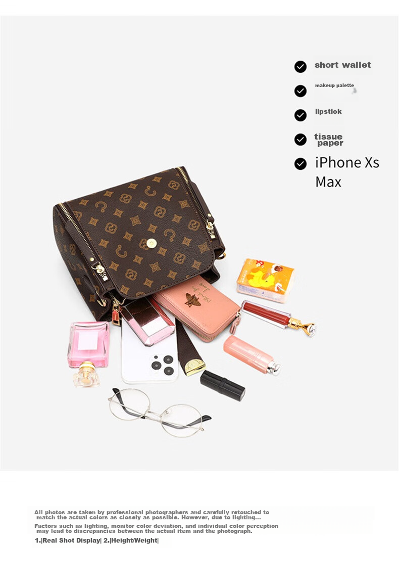C.BANNER Handbag, Women's Large Capacity Bucket Bag, Shoulder Crossbody, Versatile Niche Brand, Birthday Gift for Girlfriend on May 20 8