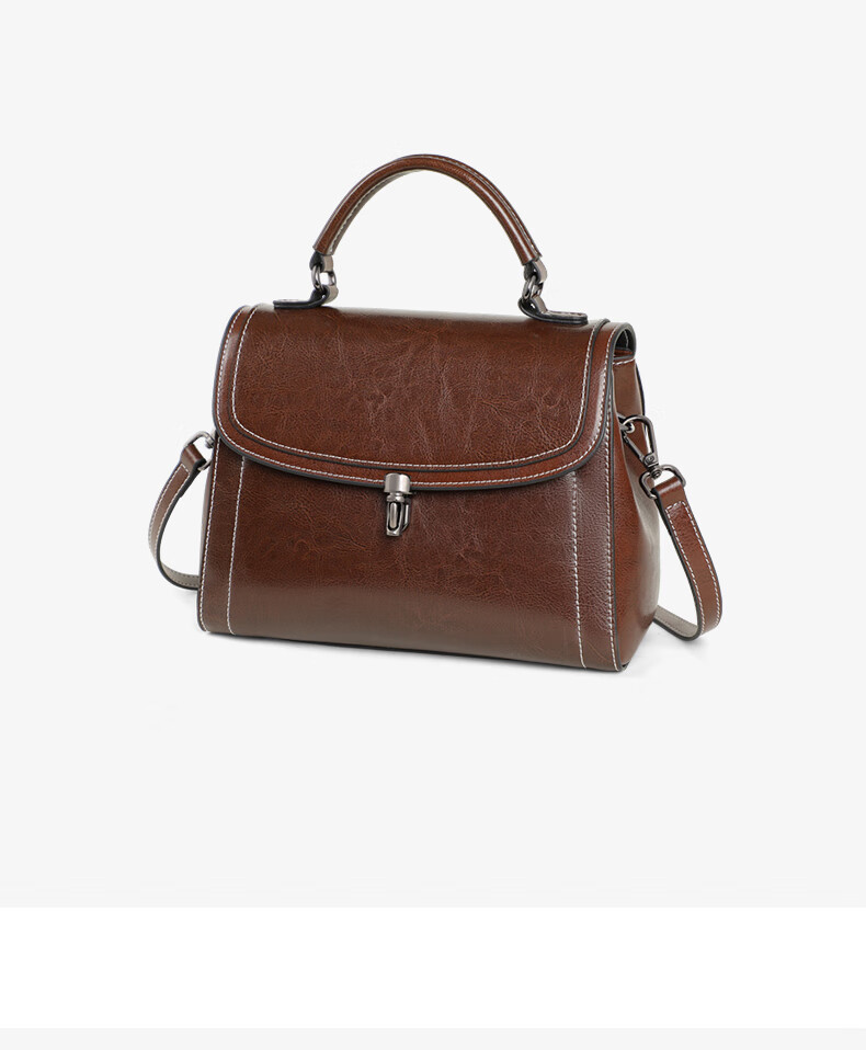 Aiqinghai Leather Handbag, Women's Shoulder Crossbody Tote Bag, Versatile Mom Bag, Practical Birthday And Mother's Day Gift for Mothers 8
