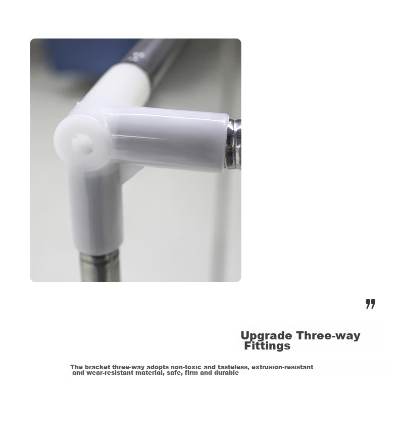 Yunjin Dormitory Bed Curtain Rod, Extendable, for Upper Bunk Mosquito Net, Specialized Track, Stainless Steel Bed Frame 15