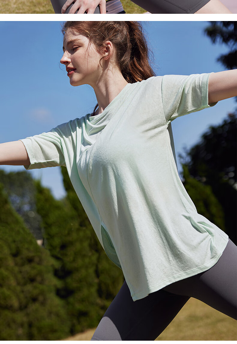 XUEXIMAN Yoga Top for Women, Elegant Slimming Sports Tank Top, Running Fitness Spring And Summer Pilates Cover-Up 10