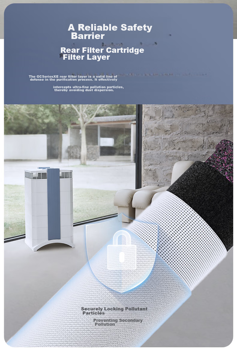IQAir Air Purifier Long-Lasting Formaldehyde Removal, Bacteria And Virus Elimination for Renovation And New Home Construction, Swiss Original Import Intelligent GC Series XE 12