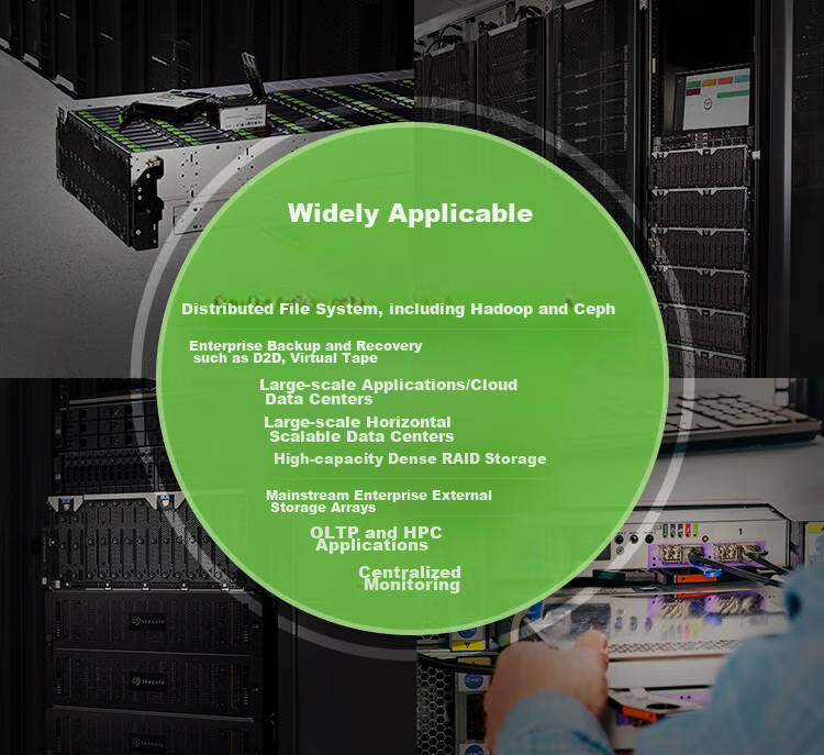 SEAGATE Enterprise-Grade Hard Drive, 6TB Capacity, 256MB Cache, 7200RPM, CMR Vertical Recording, SATA Interface, SEAGATE Galaxy Exos 7E10 Series Server Hard Drive ST6000NM019B 9