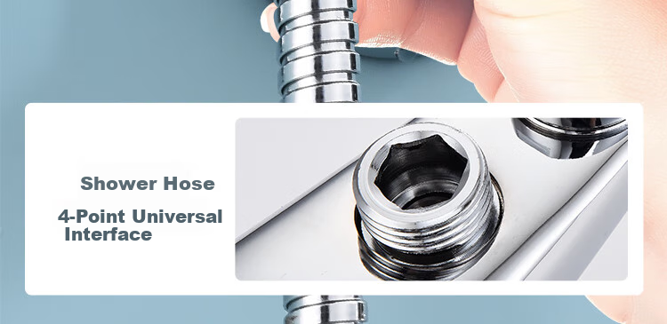 Larsd Shower Faucet Mixer Valve Set, Bathtub Mixer Tap Set, Bathroom Hot And Cold Shower Switch LD5003T 16