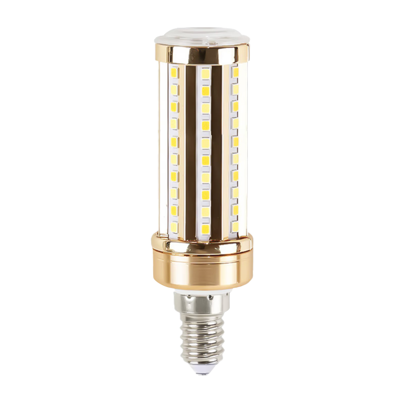 Gongtai LED Corn Bulb E14 Screw Base 30W Tri-Color Dimmable Decorative High Brightness Energy-Saving Replacement Light GT-YS14-30W