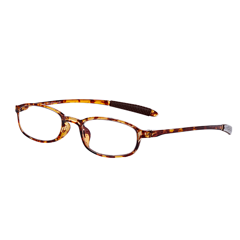 ZIPPO USA Anti-Blue Light Reading Glasses Ultra-Light Imported TR Material High-Definition Genuine Portable Eyewear 5190 Tortoiseshell 100 Degree