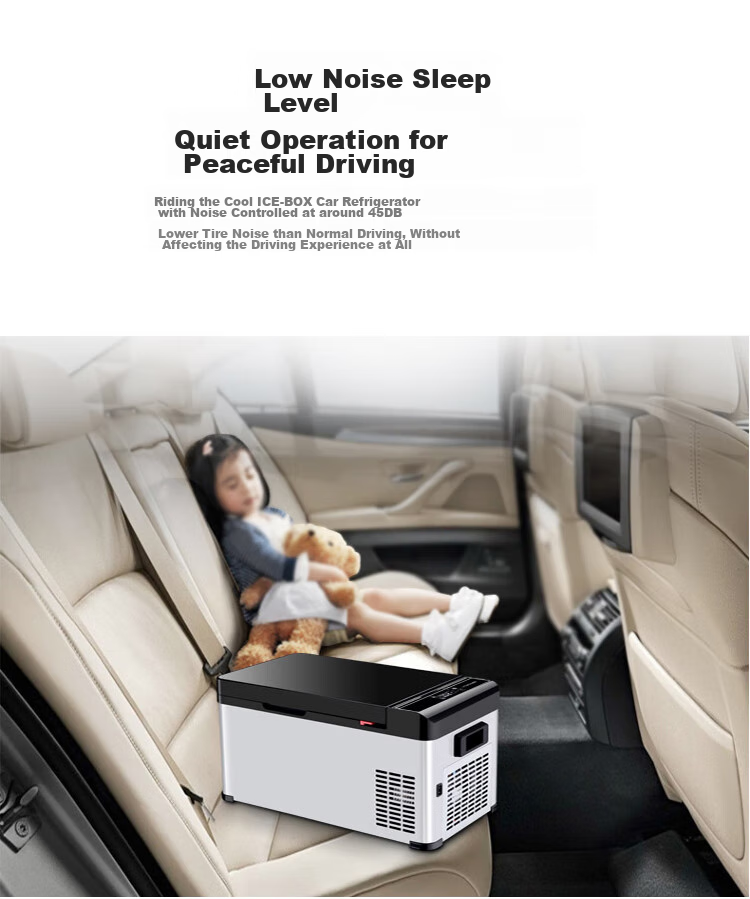 QIXUAN Q18 Car Refrigerator, Mini Fridge with Compressor Cooling, Freezing And Refrigeration Capabilities, Can Form Ice, Outdoor And Home Appliance 15
