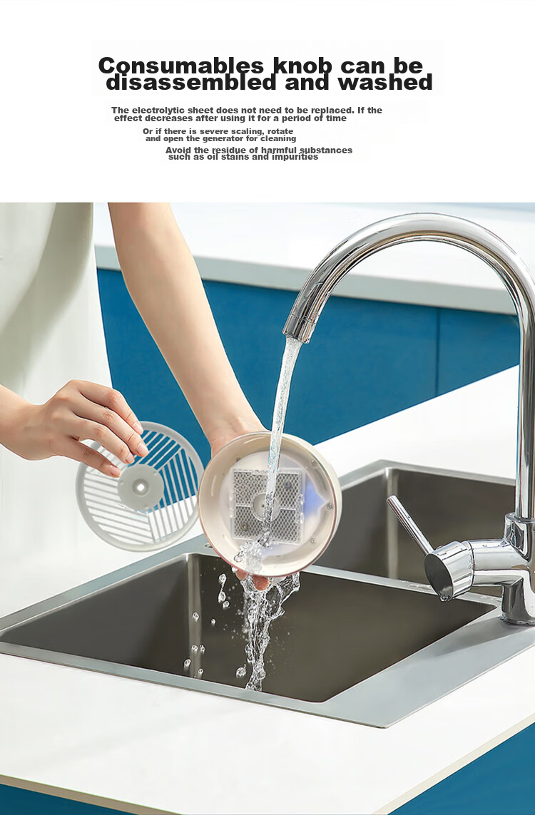 GUGE [Meat And Vegetable Separation Washing] German Wireless Fruit And Vegetable Purification Cleaning Machine, Fruit Cleaner, Vegetable Purifier, Food Purifier, Vegetable Washer, Fruit And Vegetable Cleaning Device, Titanium Fruit And Vegetable Machine 13