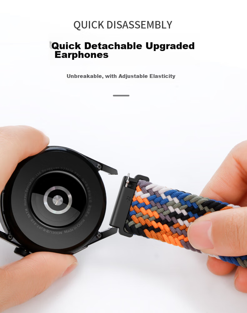 Weiqiantu [Magnetic Umbrella Buckle] Compatible with Huawei GT7/GT6/GT5/Pro Watch Band, Watch6/5/Pro/Watch4pro/Buds2 Watch Strap, GT3/4 Master 2 7