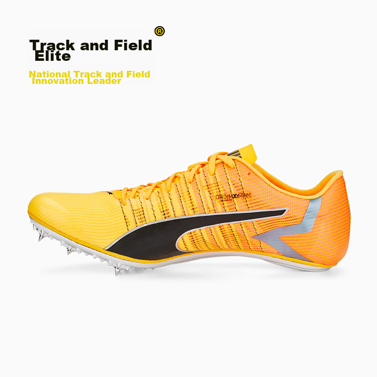 PUMA Tokyo Brush 4 Professional Sprint Spikes for Elite Male And Female Track And Field Athletes, 376998-01, Size 43 3