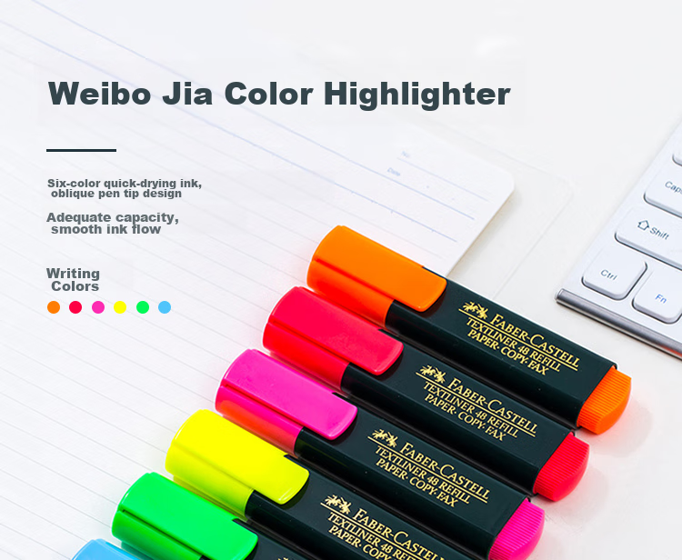 Faber-Castell Highlighter Pen, Colorful Marking Pen, Eye-Catching Marker, 154815 Orange, Single Pe 2