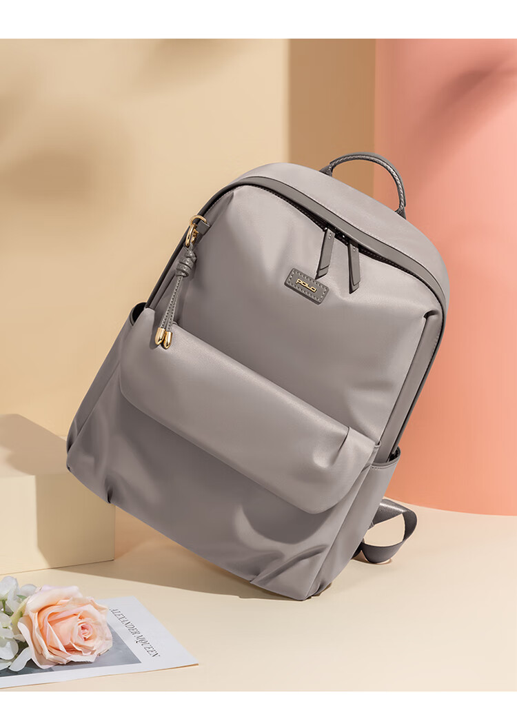 POLO Women's Casual Backpack for Travel, Fits 14-Inch Laptop, Student Schoolbag, Birthday Gift for Girlfriend 8