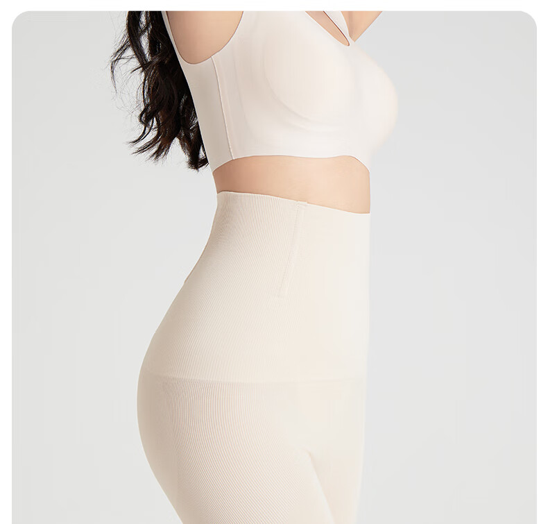 LUCKMEEY Tummy Control Shapewear Pants, Powerful Belly Slimming, Seamless Butt-Lifting High-Waist Thin Shapewear Shorts for Wome 35