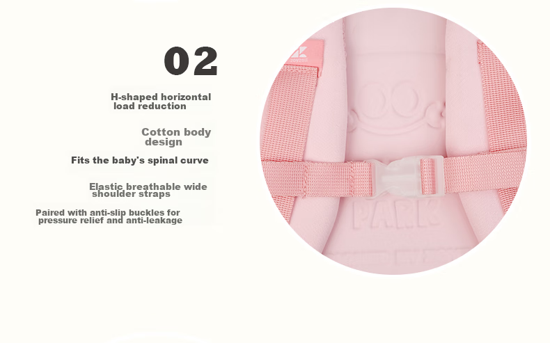 Zoy Zoii Kindergarten Backpack, Children's Backpack for Ages 3-6, Girls' Birthday Gift, Cute Lightweight Comfortable Travel Backpack 5