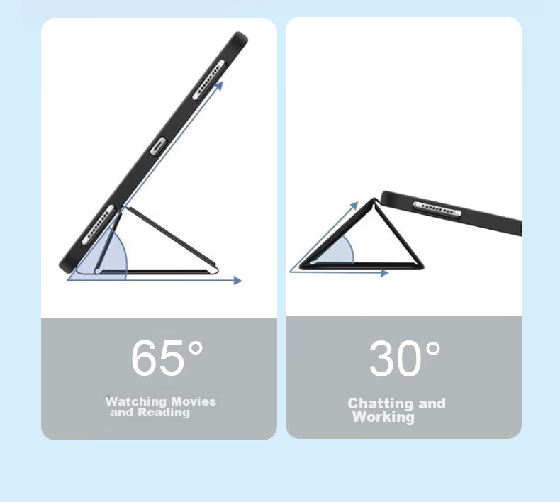 ALittleFlower Huawei MatePad 11 Protective Case with Pen Holder, 2023 Huawei Tablet Cover, Foldable Laptop Stand, Full Protection, Ultra-Thin, Student Gift, Travel Seaso 7