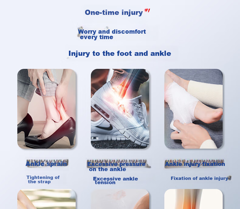 CRALVKOIN Medical Ankle Brace for Post-Injury Recovery, Ligament Injury And Fracture Rehabilitation, Sports Support Gear 2