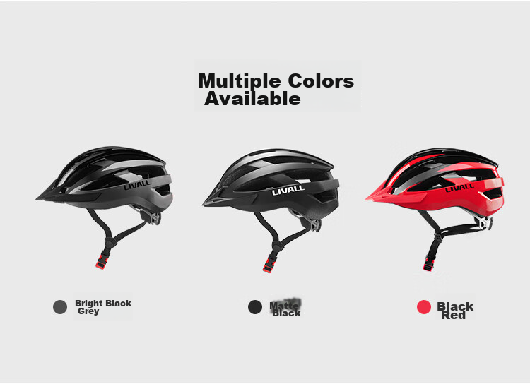 LIVALL Smart Cycling Helmet, Bicycle Safety Helmet for Mountain And Road Bikes, Men's And Women's Equipment with Bluetooth Voice Control, Black 15