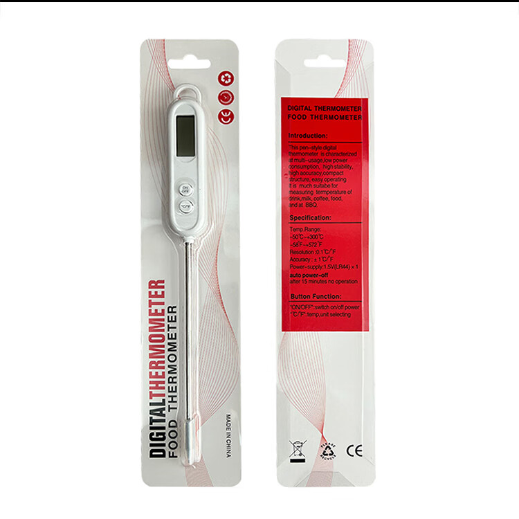 Biokang Ultra-Fast Contact Thermometer Food Thermometer Water Thermometer Milk Thermometer Oil Temperature Gun Kitchen Use 7