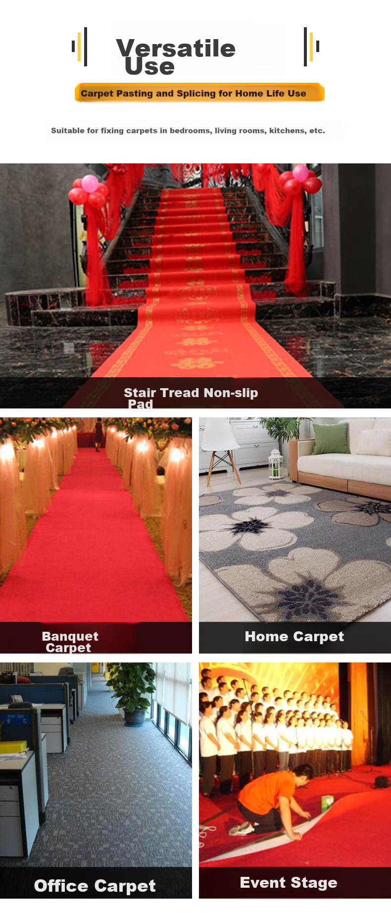 Youjialiangpin 20-Meter Double-Sided Tape for Hanging Couplets, Power Strip Fixing Grid, High-Adhesion Traceless Cloth Base Adhesive 3