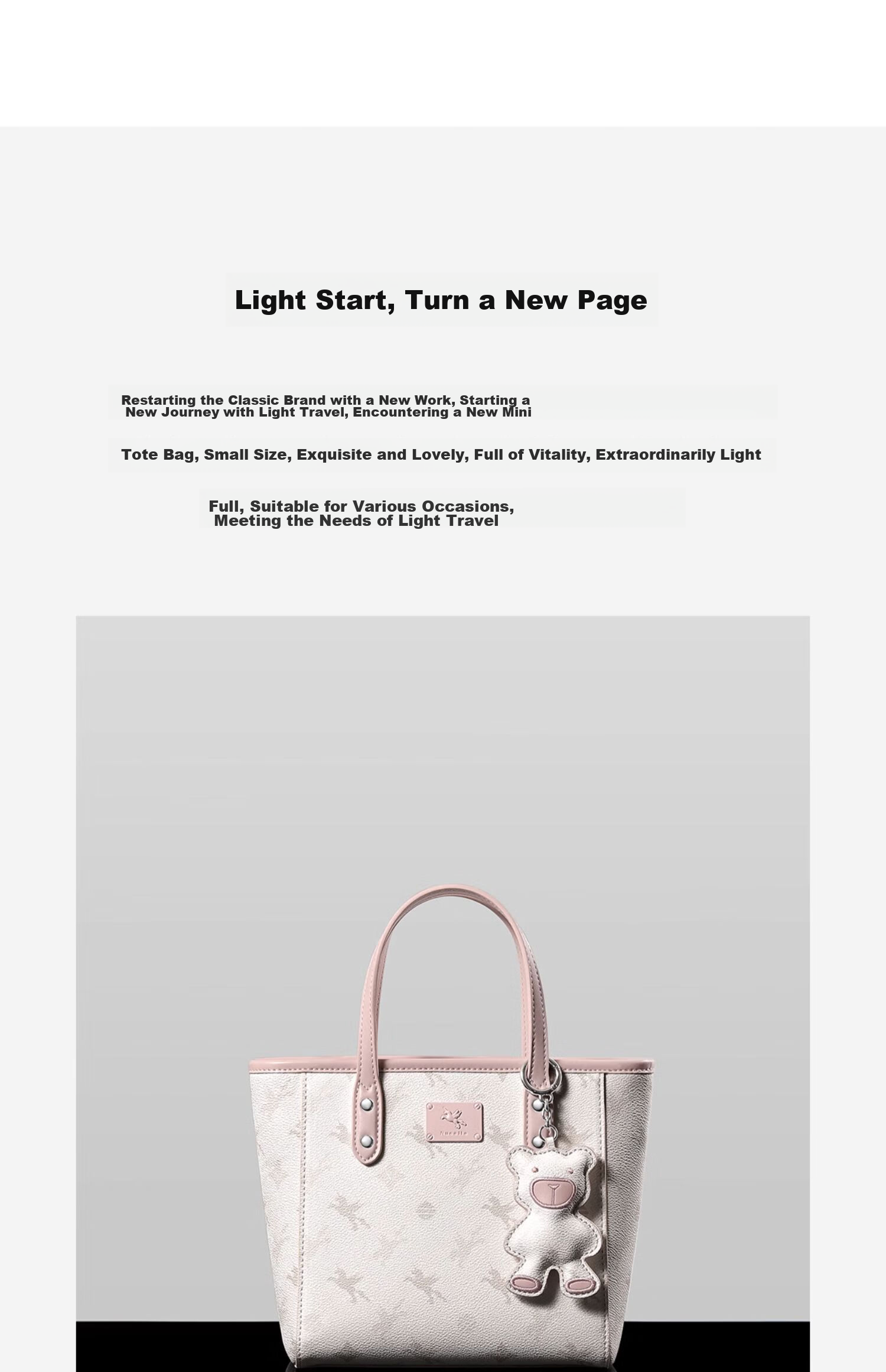 NUCELLE Pegasus Small Tote Basket Bag, New Light Luxury Niche Handheld Crossbody Women's Bag, Birthday Gift for Girls 7