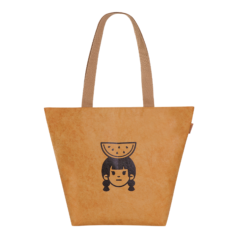 Siwangongli DuPont Paper Bag Shoulder Bag Tote Bag Washable Commuter Handbag Large Capacity Shopping Bag Women's Bag
