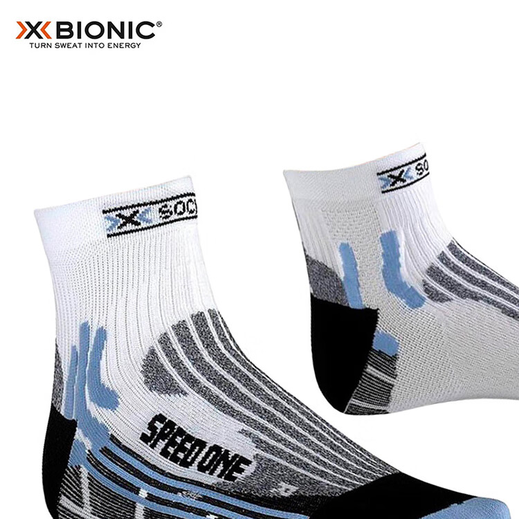 XBIONIC Women's Athletic Running Shorts W161 White/light Blue 23.5cm-24cm(37-38) 2