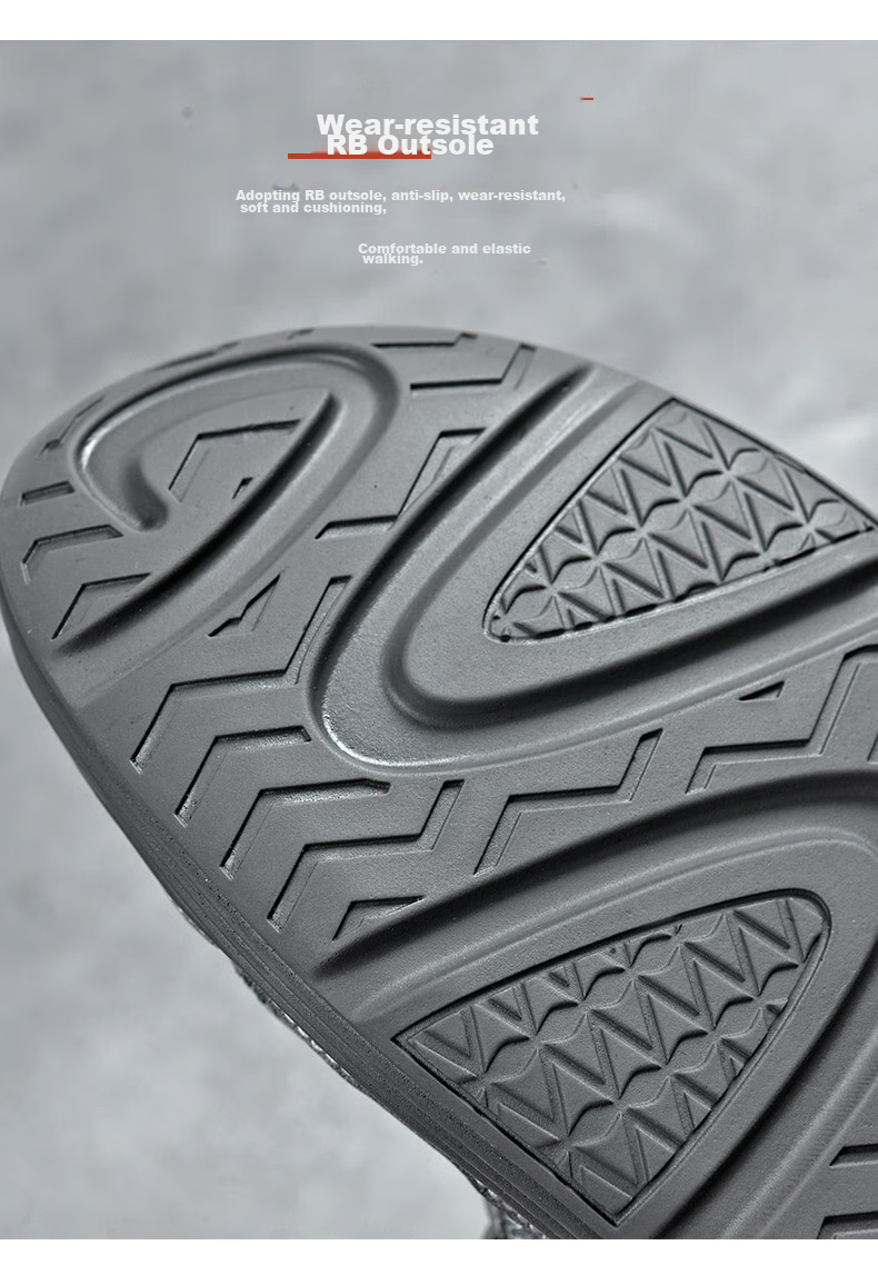 JEEP Men's Sandals, Outdoor Breathable Beach Shoes, Closed-Toe Water Shoes, Non-Slip Wear-Resistant River Tracing Shoes, Sports Casual Shoes 19