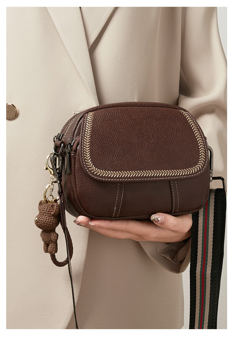 FOXER First Layer Cowhide Women's Large Capacity Shoulder Bag Crossbody Small Bag Luxury Girlfriend Birthday Gift 13