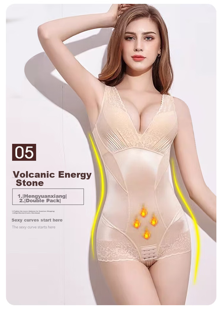 FitonTon Women's Shapewear Bodysuit, Thin, Butt-Lifting, Body-Shaping, Tummy Control, Postpartum Waist-Cinching, Slimming Underwear, One-Piece Shapewear 10