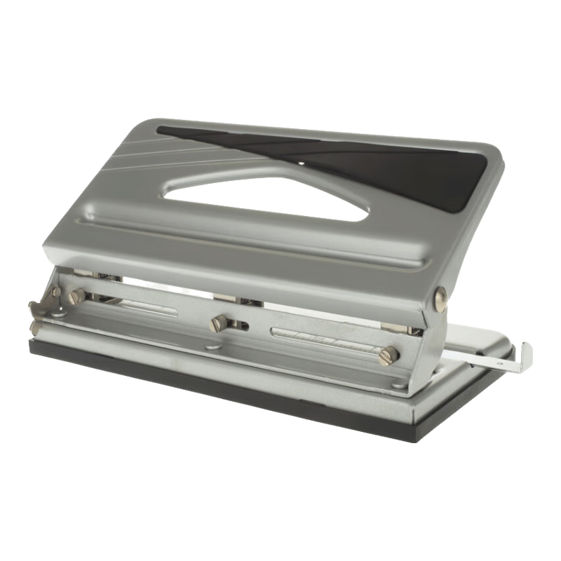 KW-Trio Adjustable Three-Hole Puncher, Multi-Hole Office Puncher, Hole Distance Adjustable, Can Punch up to 30 Pages