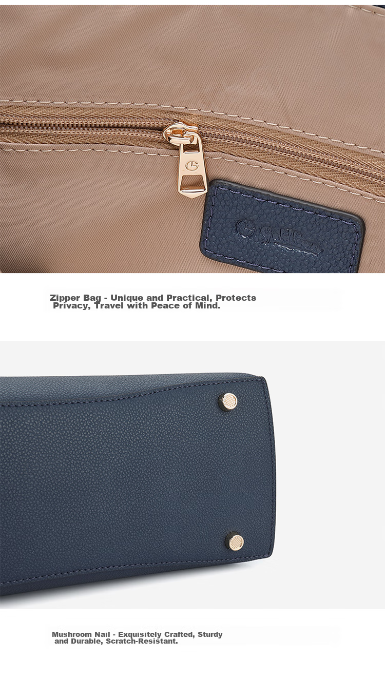 Goldlion Women's Handbag, Simple And Elegant Business Tote Bag, Birthday Gift for Ladies 28