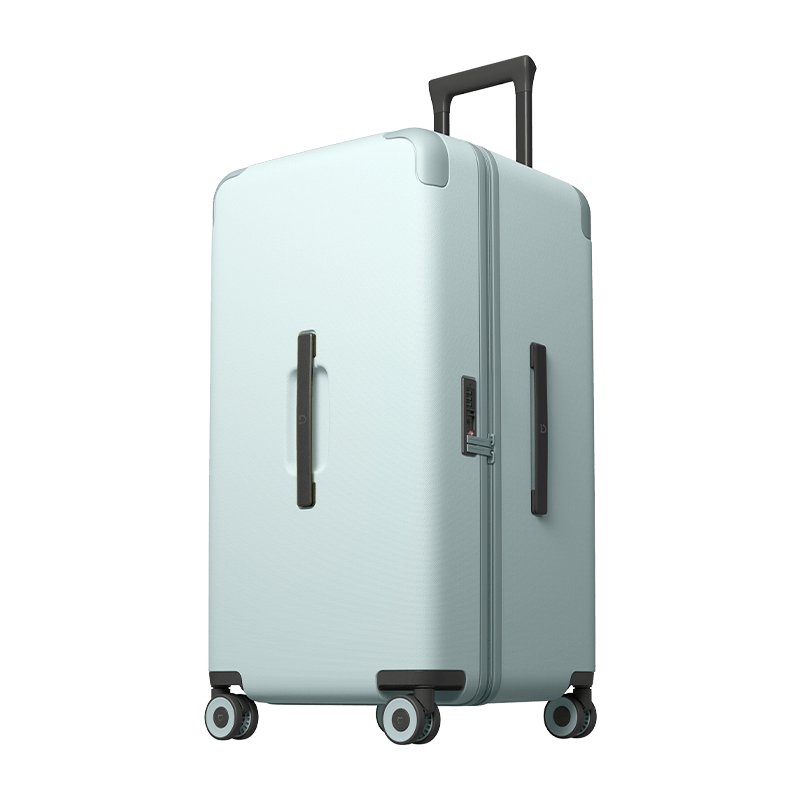 Mijia Xiaomi Luggage, 24-Inch Suitcase, Large Capacity PC Travel Case, Spinner Wheels, Password Lock, for Men And Women, Water Blue