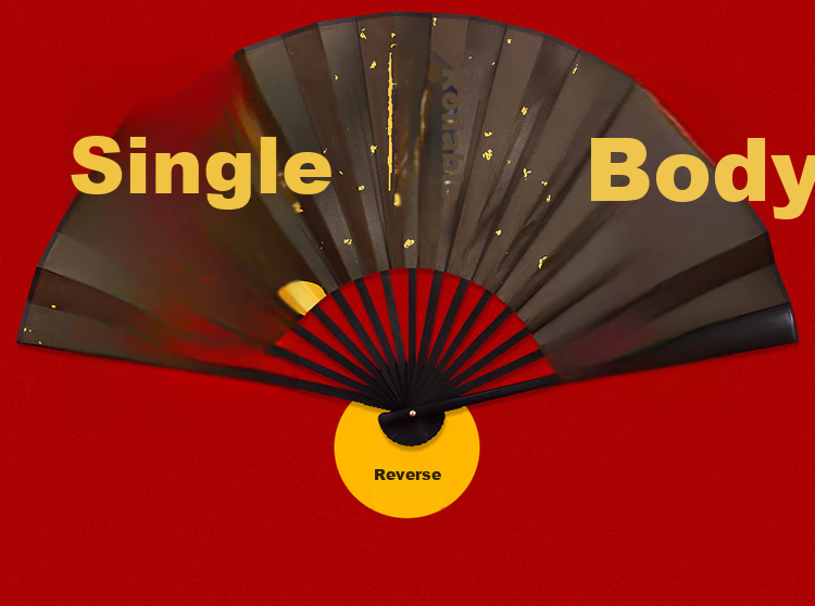 Jidukongjian Kung Fu Fan, Folding Fan 8 Inches, Tai Chi Ringing Fan, Martial Arts Performance Dance Fan, Birthday Gift for Parents, Chinese Style 9